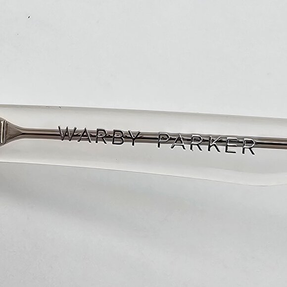 Warby Parker Chamberlain M LBF 500 Crystal Eyeglasses Frame w/ Case 51-17-140